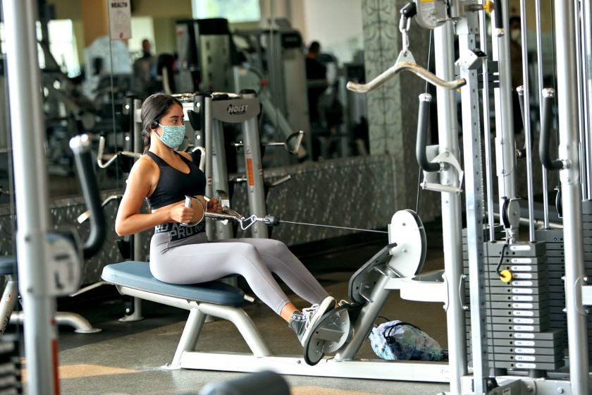 As Phase 3 Step 2 of the reopening plan begins, gyms begin to open with the requirement of masks. 