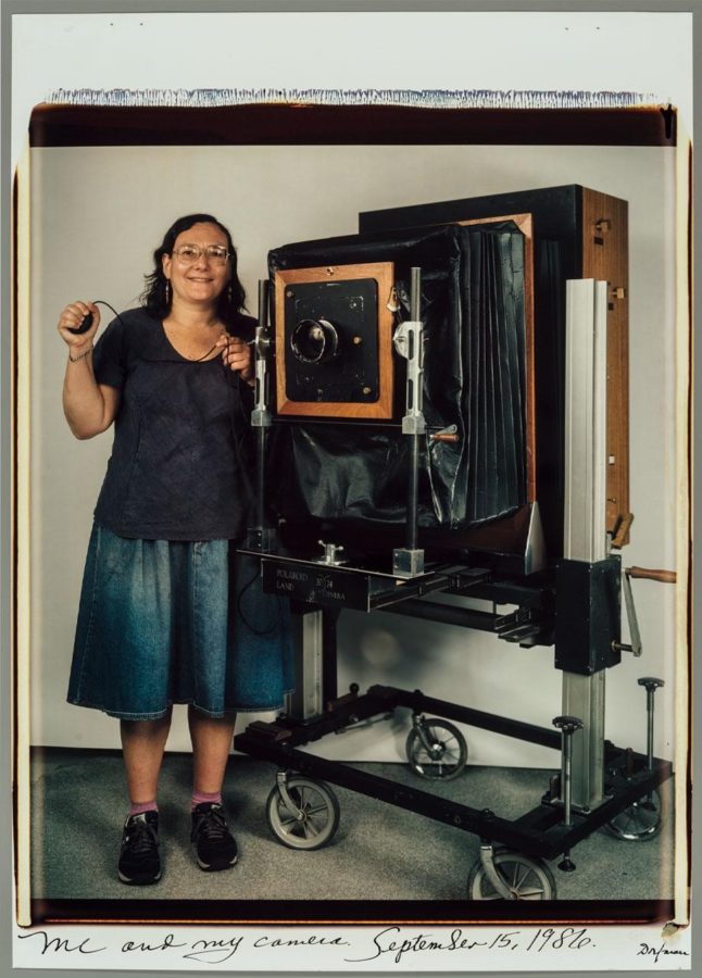The Museum of Fine Arts exhibition Elsa Dorfman: Me and My Camera features a collection of 20 x 24 self-portraits portraying Dorfmans relationship with photography. (Source: Elsa Dorfman)