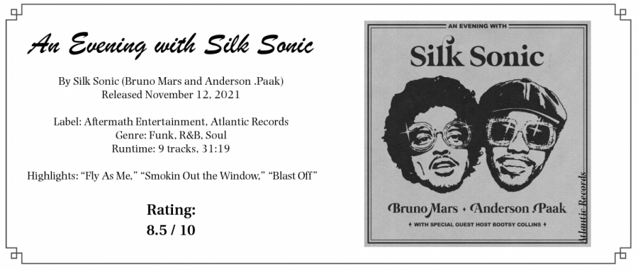 An Evening With Silk Sonic' Available Now