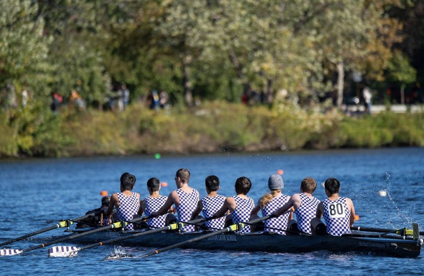 BLS crew competes in the Head of the Charles.