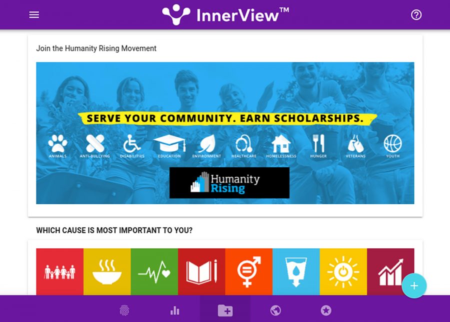 InnerView provides a new place to log service hours online. (Source: InnerView)