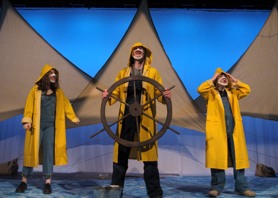 BLS Theatre clowns around in A Clown Show About Rain. (Source: Alex Strand (II)