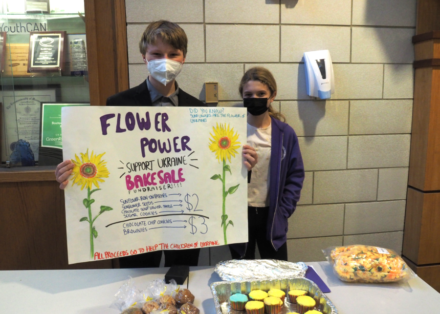 Flowers for Peace hosts a bake sale in support of Ukraine. (Source: Alex Strand (II))