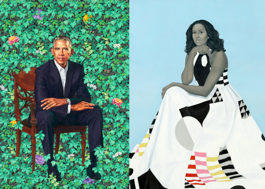 Portraits of the Obamas have been displayed across the U.S. (Source: Kehinde Wiley & Amy Sherald)
