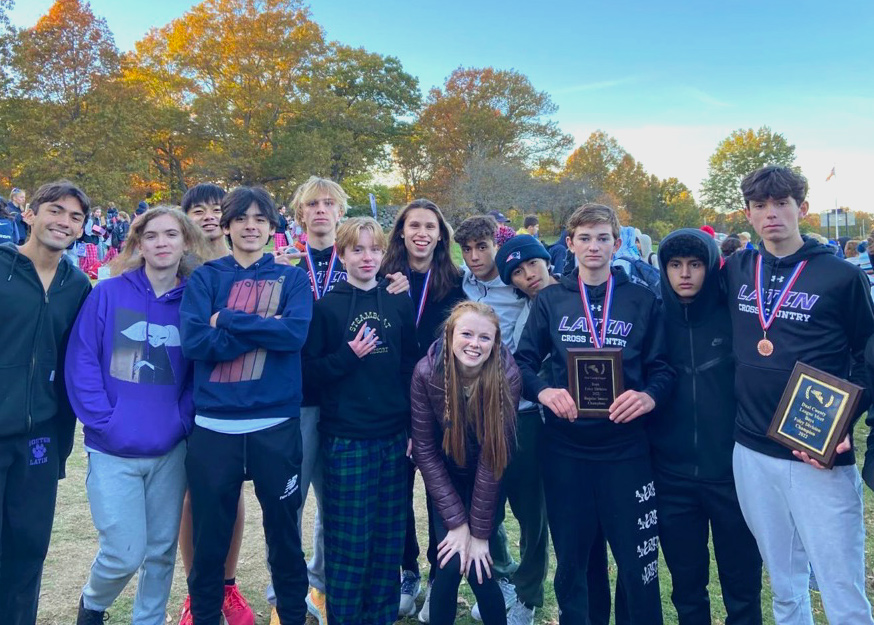 BLS boys' cross country wins the Division Championship. (Source: Sean Andersson)