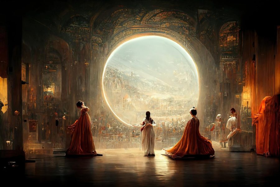 Jason Allen’s AI-generated “Théâtre D’opéra Spatial” won first in the Colorado State Fair. (Source: PicsArt)