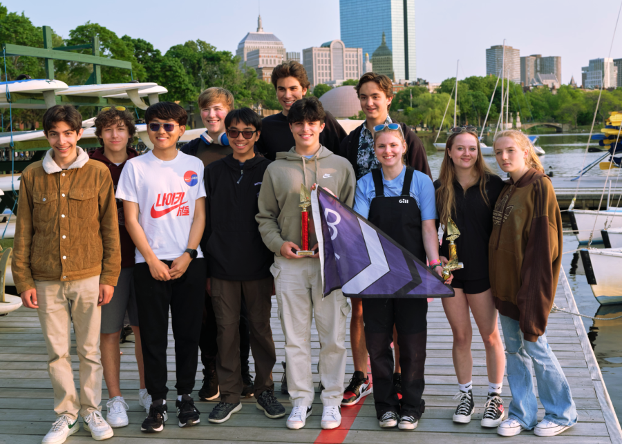 The BLS sailing team sails their way to another first place victory! (Source: Michael Kenneally)