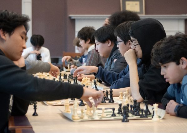 Chess club members lock in for their intense games. (Source: Alexander Demaio (III))