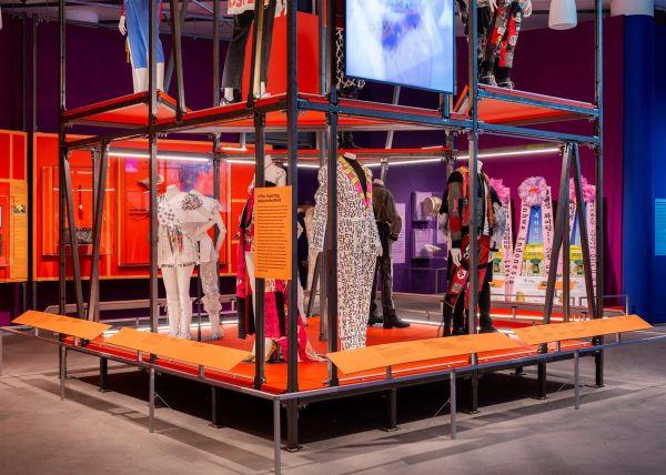 MFA’s Hallyu! Exhibit displays outfits worn by popular K-pop idols. (Source: Museum of Fine Arts)