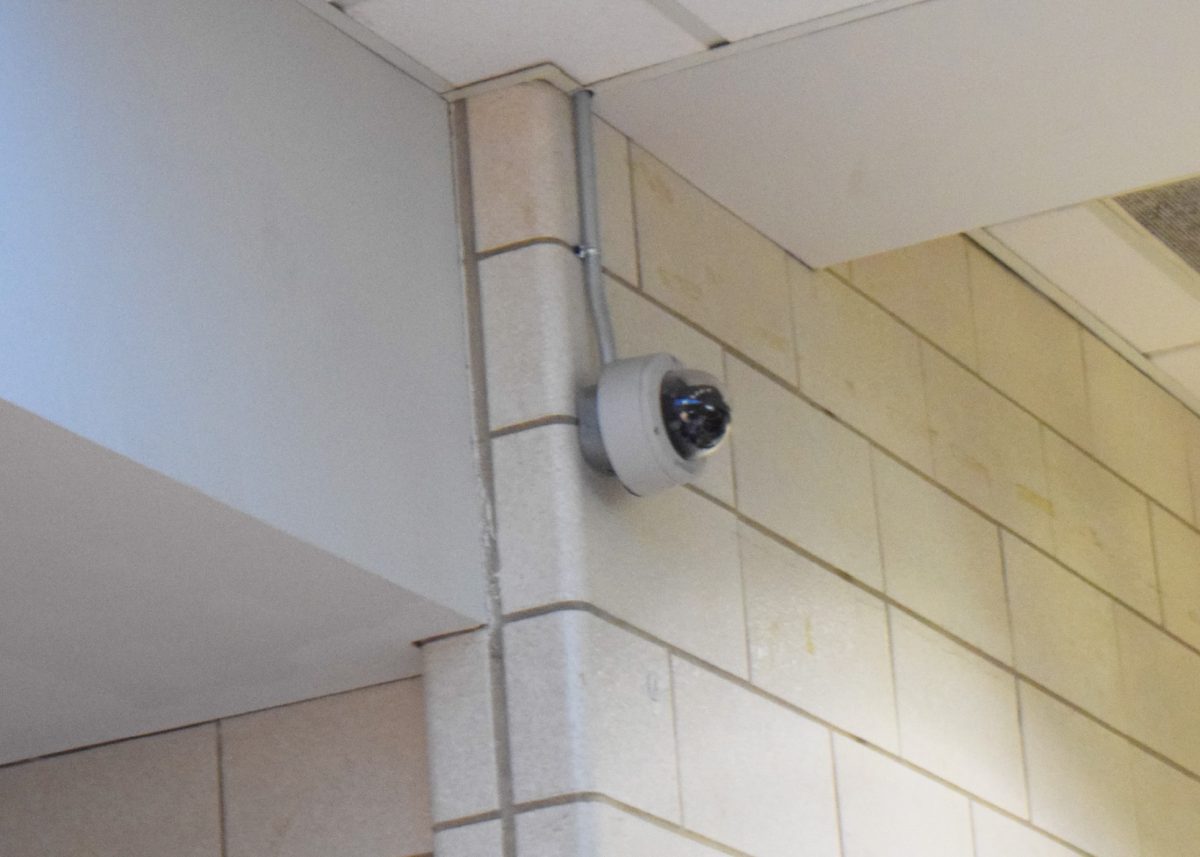 BLS implements new security cameras throughout the building. (Source: Alexis Kiley (IV))