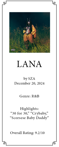 Diamond Album: SZA’s LANA