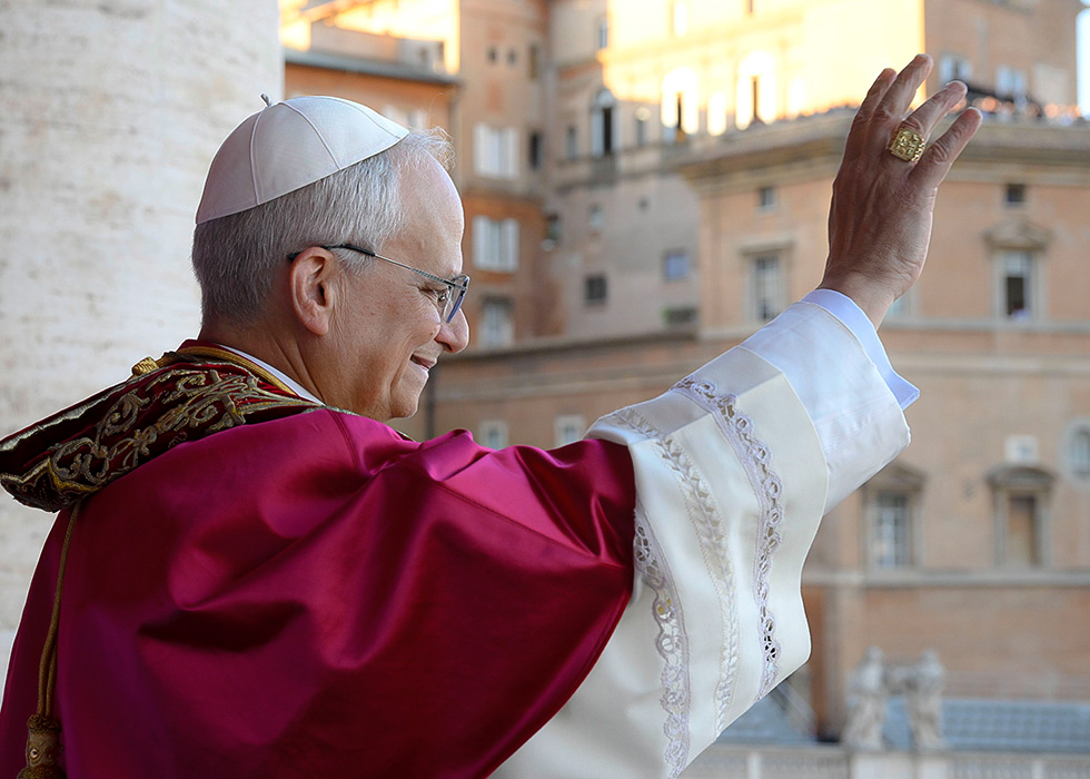 Vatican City welcomes Leo XIV as their new pope. (Source: CNS/Vatican Media)