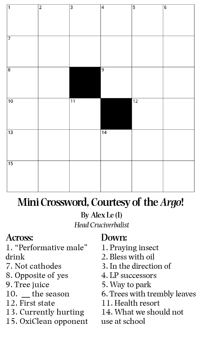 Big Issue With the Mini Crossword