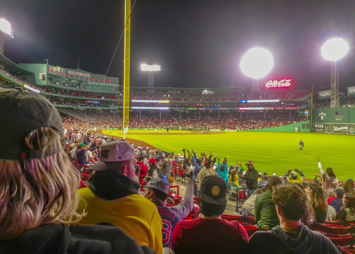 The Boston Red Sox fight for a win!(Source: Eliza Polson (II))