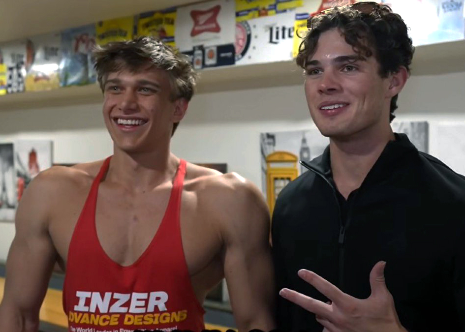  Arizona State University fraternity leader “frame-mogs” Branden Peters, better known as Clavicular. (Source: Clavicular)