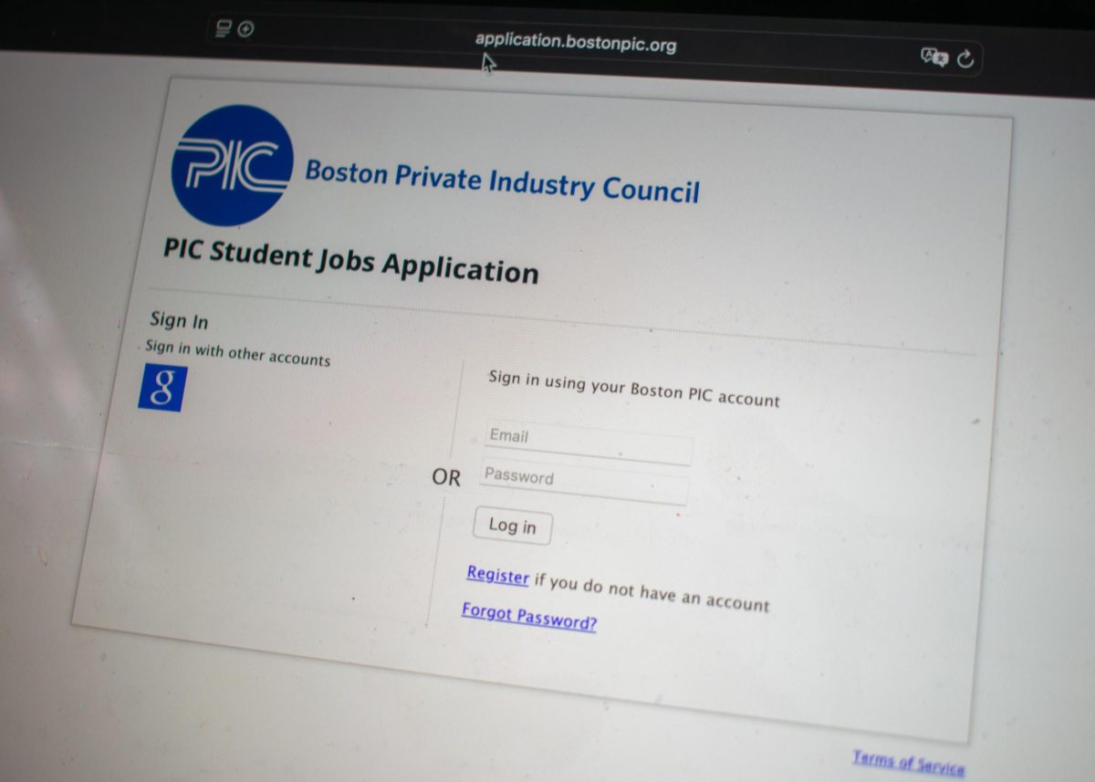 BLS Student looks to apply to the Boston Private Industry Council. (Source: Isabella Endozo (II))