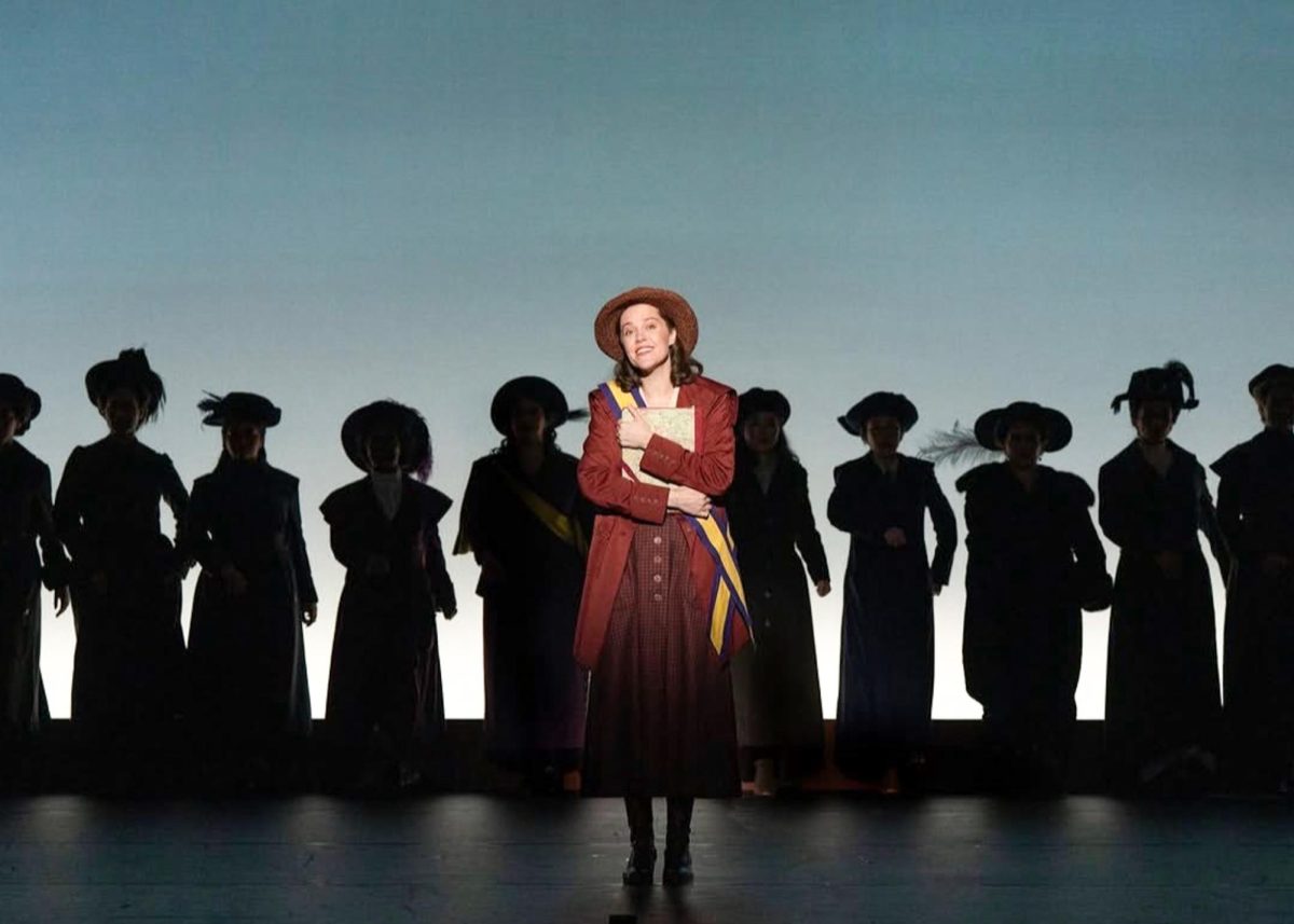 Suffs the Musical performs at the Emerson Colonial Theatre in Boston. (Source: Joan Marcus)