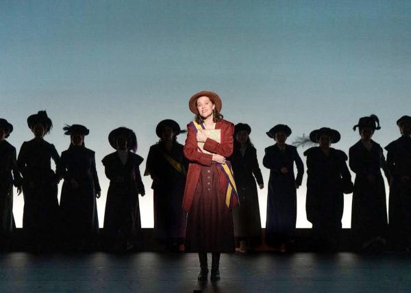 Suffs the Musical performs at the Emerson Colonial Theatre in Boston. (Source: Joan Marcus)